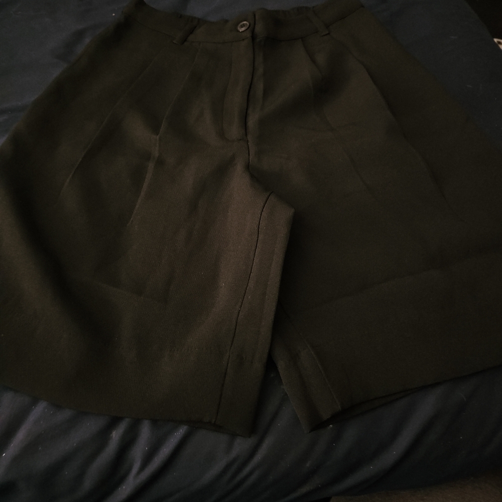 High Waist Black Women's Shorts